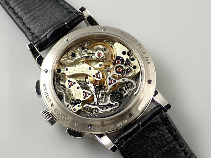 A. Lange &amp; Söhne 1815 Chronograph Ref.414.028 Black Dial Used 07Z09H7T