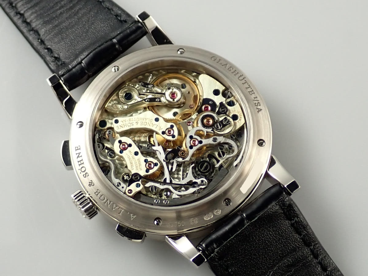 A. Lange &amp; Söhne 1815 Chronograph Ref.414.028 Black Dial Used 07Z09H7T