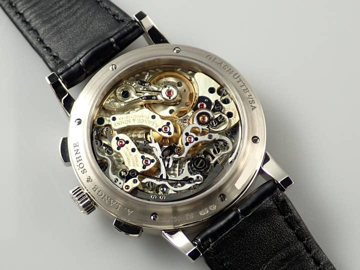 A. Lange &amp; Söhne 1815 Chronograph Ref.414.028 Black Dial Used 07Z09H7T