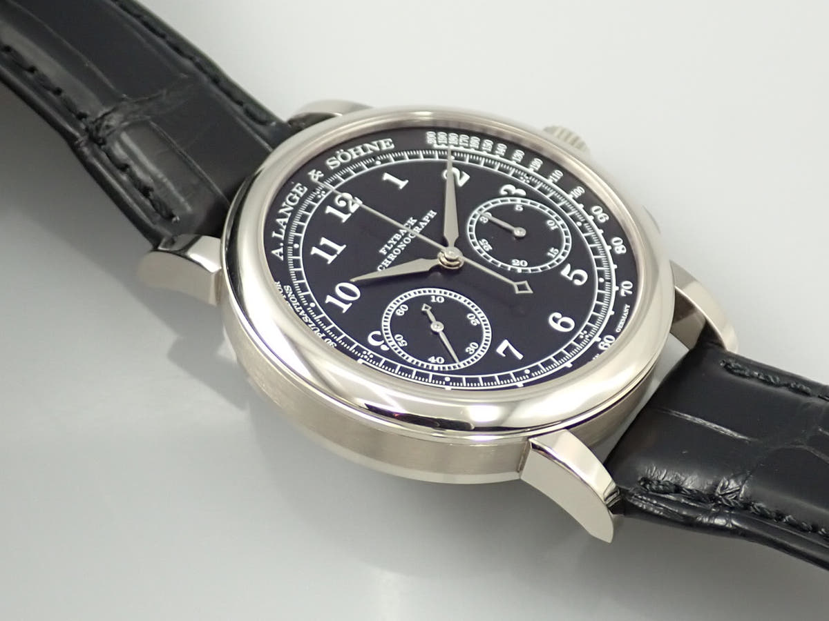 A. Lange &amp; Söhne 1815 Chronograph Ref.414.028 Black Dial Used 07Z09H7T