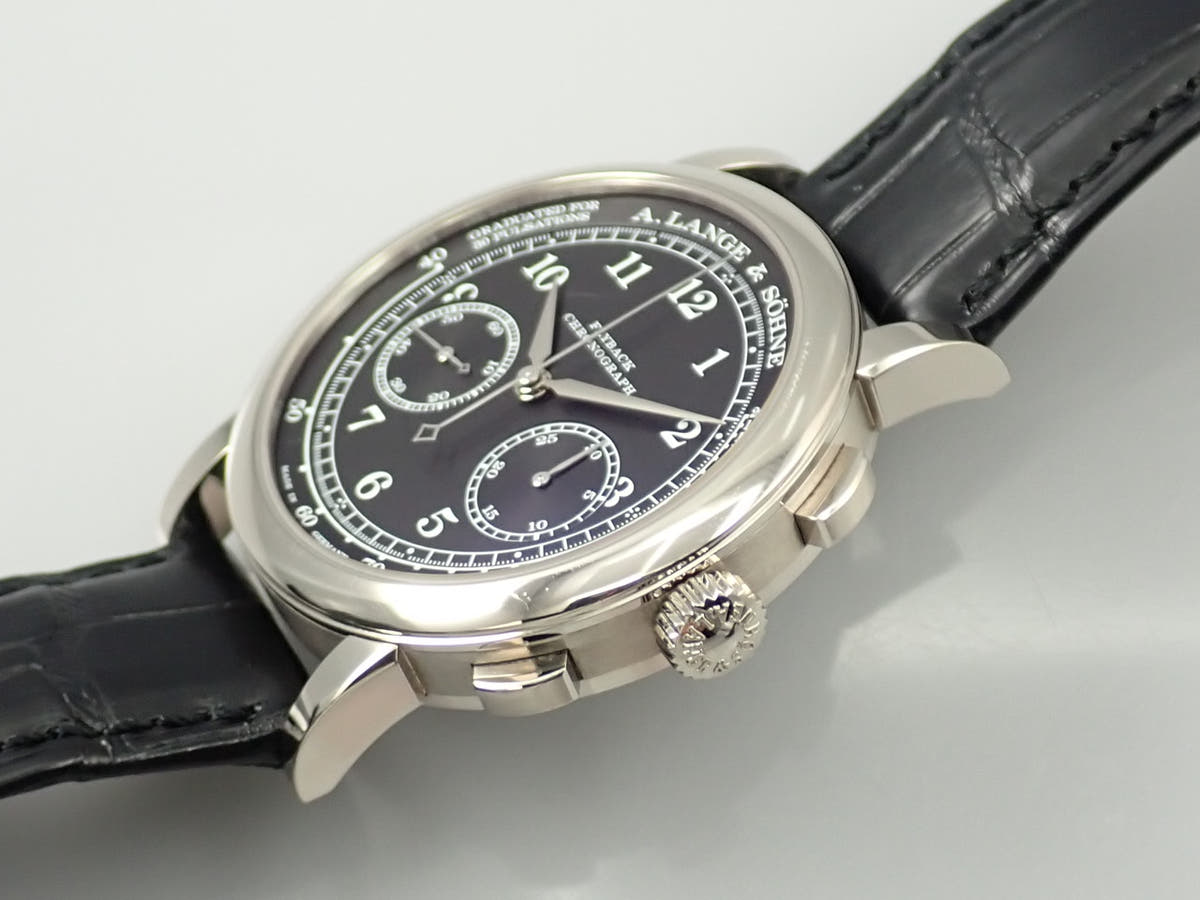 A. Lange &amp; Söhne 1815 Chronograph Ref.414.028 Black Dial Used 07Z09H7T