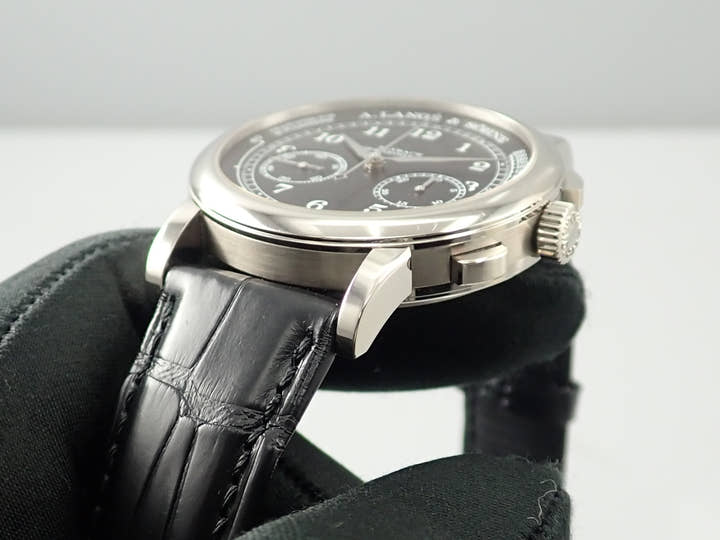 A. Lange &amp; Söhne 1815 Chronograph Ref.414.028 Black Dial Used 07Z09H7T