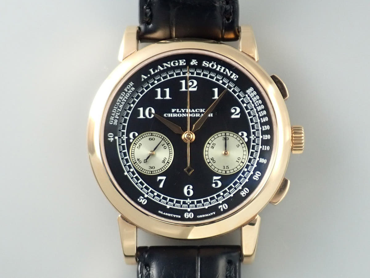 A. Lange &amp; Söhne 1815 Chronograph Ref.401.031 Black Dial Excellent Condition YT782610