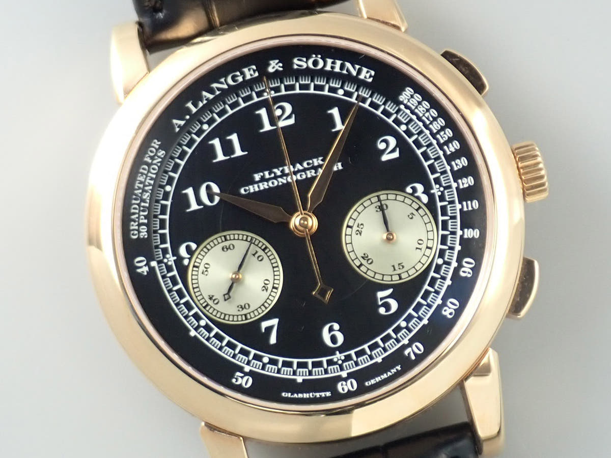 A. Lange &amp; Söhne 1815 Chronograph Ref.401.031 Black Dial Excellent Condition YT782610