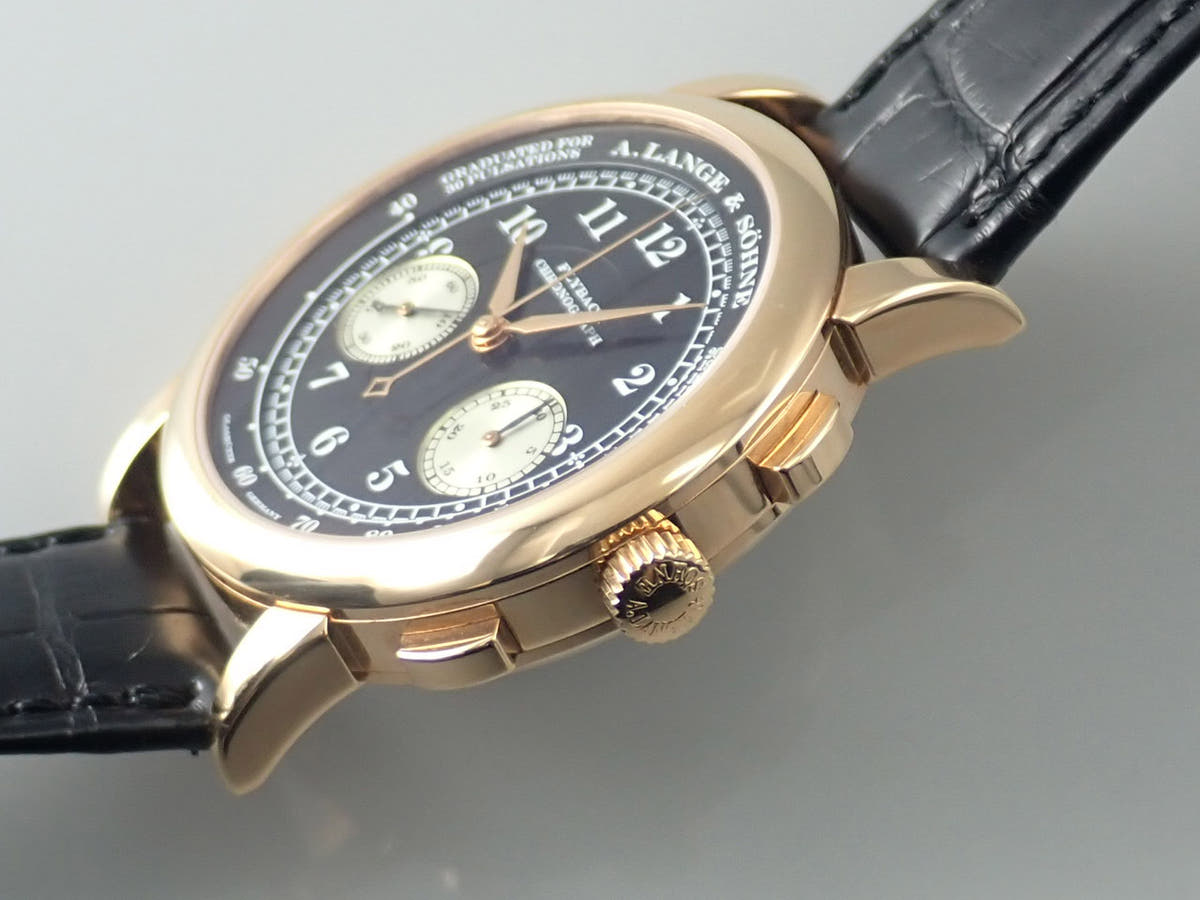A. Lange &amp; Söhne 1815 Chronograph Ref.401.031 Black Dial Excellent Condition YT782610
