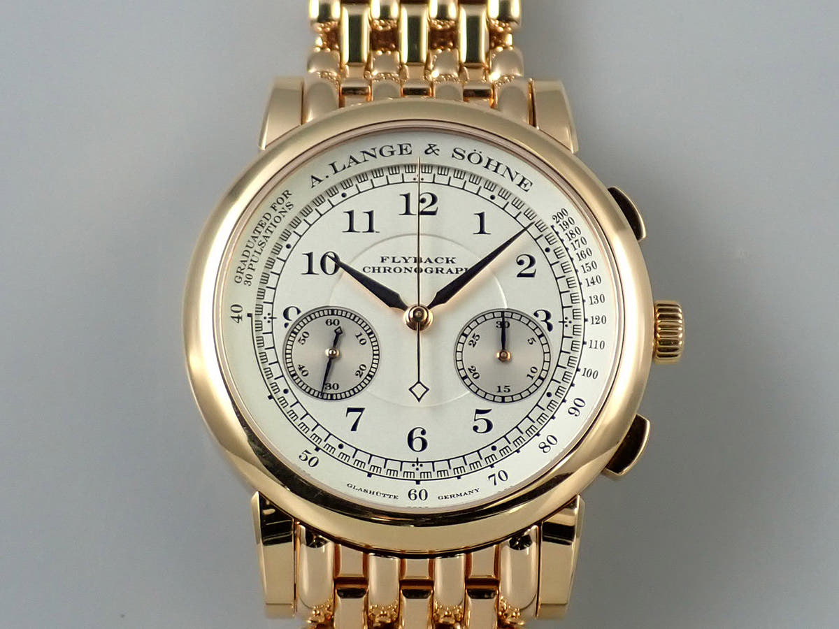 A. Lange &amp; Söhne 1815 Chronograph Ref.401.032 Silver Dial Pre-owned A67M3T69
