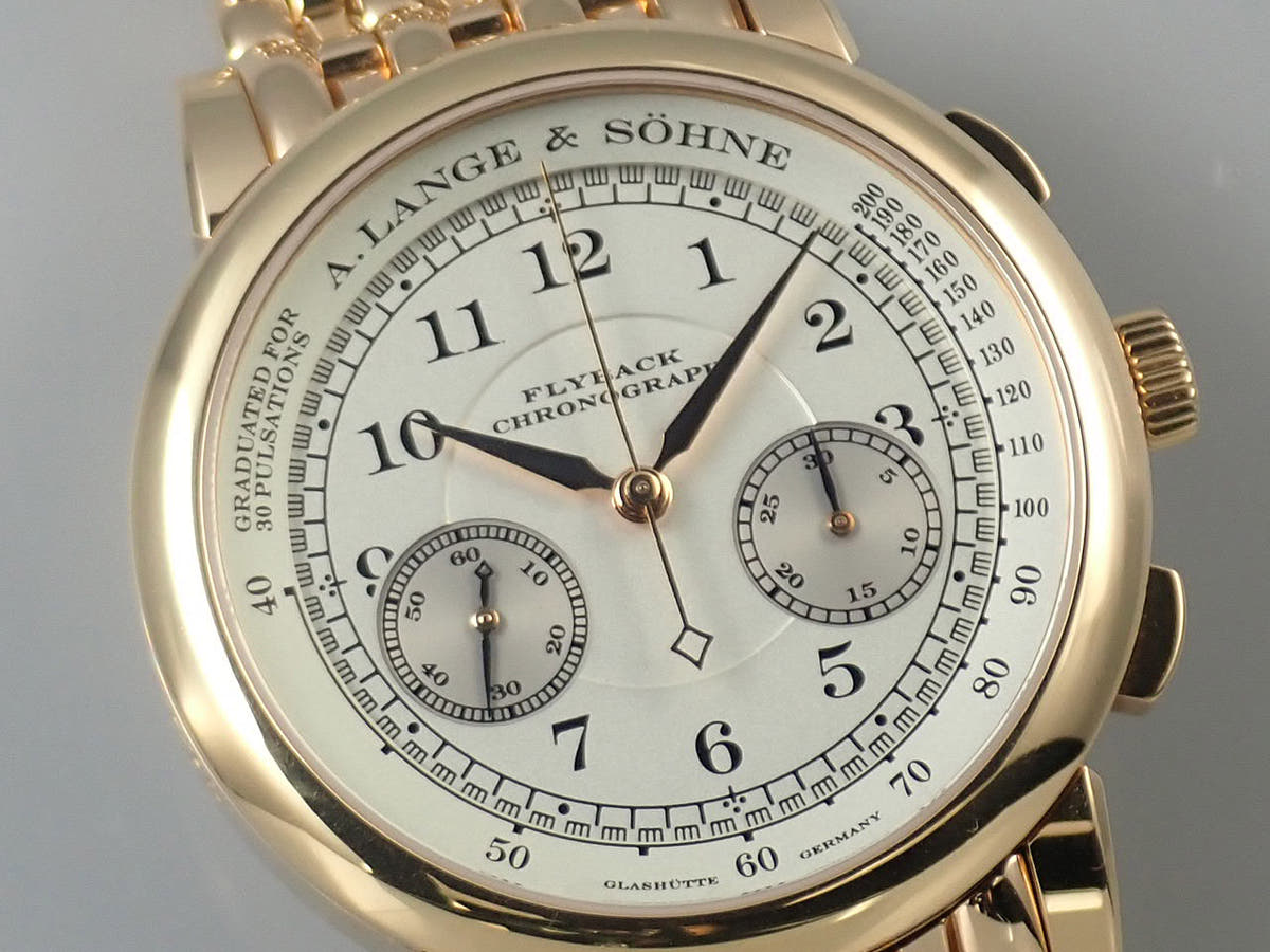 A. Lange &amp; Söhne 1815 Chronograph Ref.401.032 Silver Dial Pre-owned A67M3T69