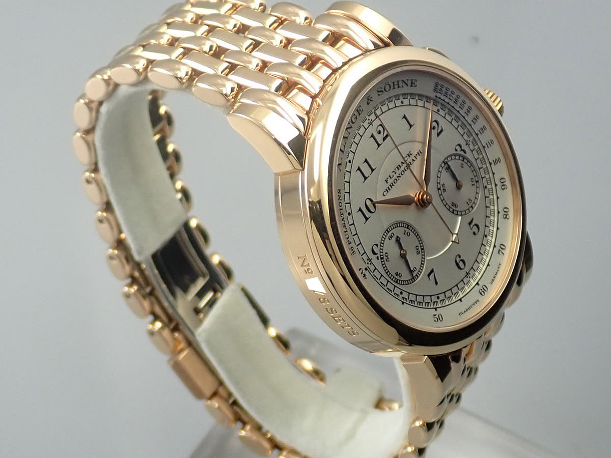 A. Lange &amp; Söhne 1815 Chronograph Ref.401.032 Silver Dial Pre-owned A67M3T69