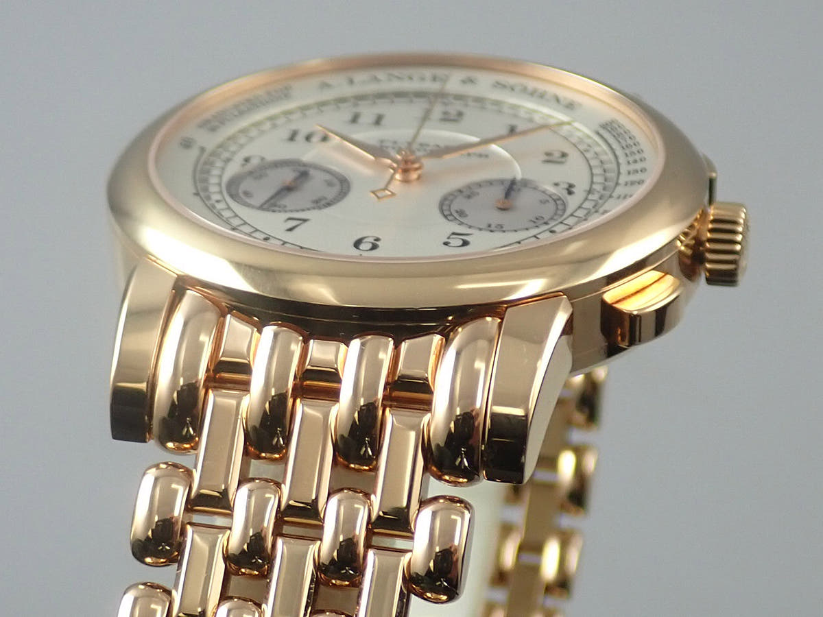 A. Lange &amp; Söhne 1815 Chronograph Ref.401.032 Silver Dial Pre-owned A67M3T69