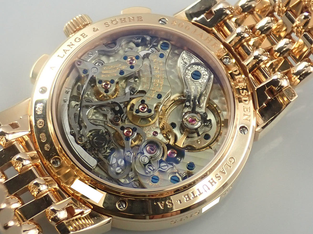 A. Lange &amp; Söhne 1815 Chronograph Ref.401.032 Silver Dial Pre-owned A67M3T69