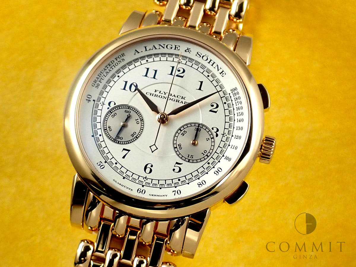 A. Lange &amp; Söhne 1815 Chronograph Ref.401.032 Silver Dial Pre-owned A67M3T69