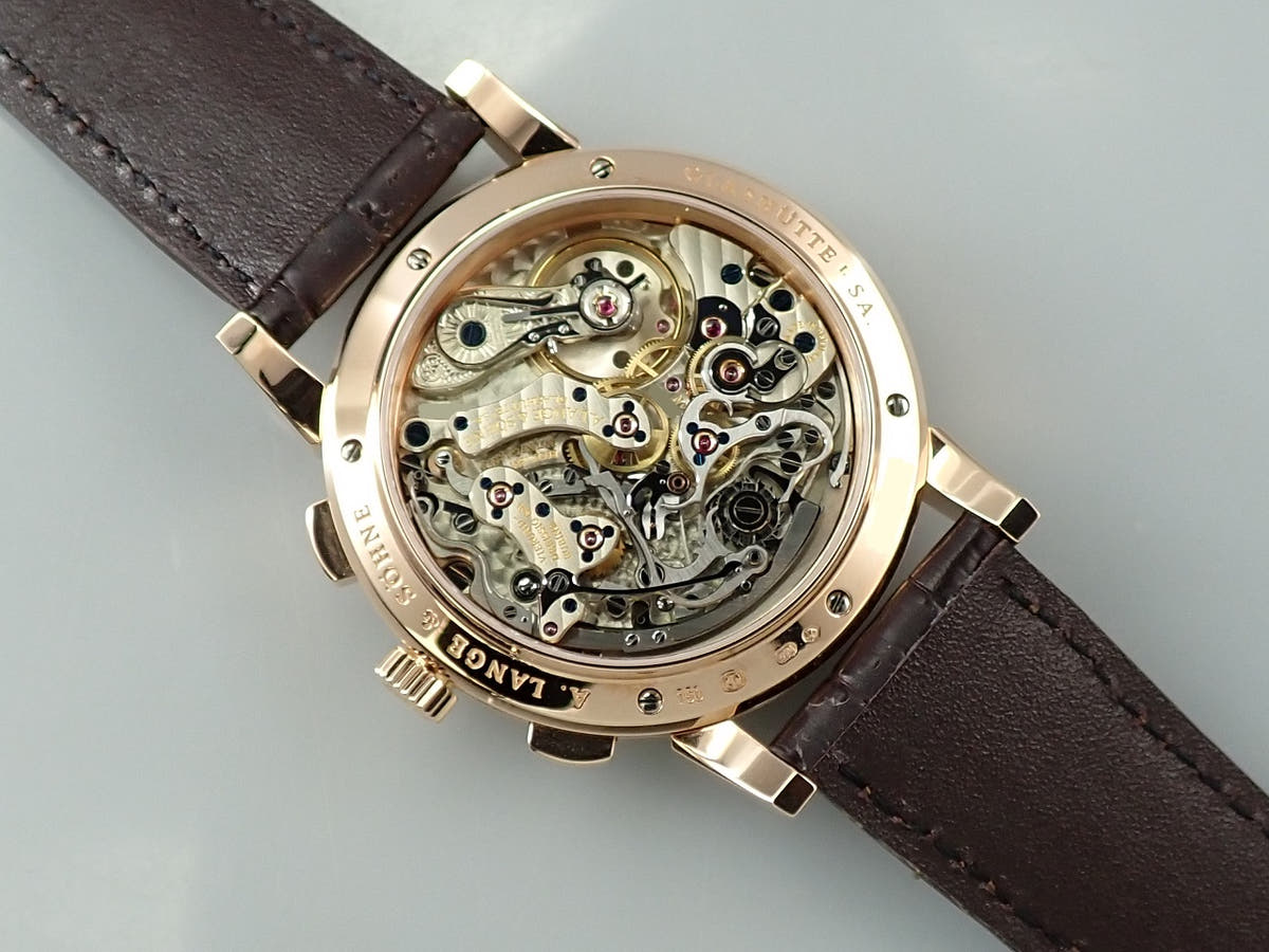 A. Lange &amp; Söhne 1815 Chronograph Ref.401.031 Black Dial Very Good Condition 8677LPFC