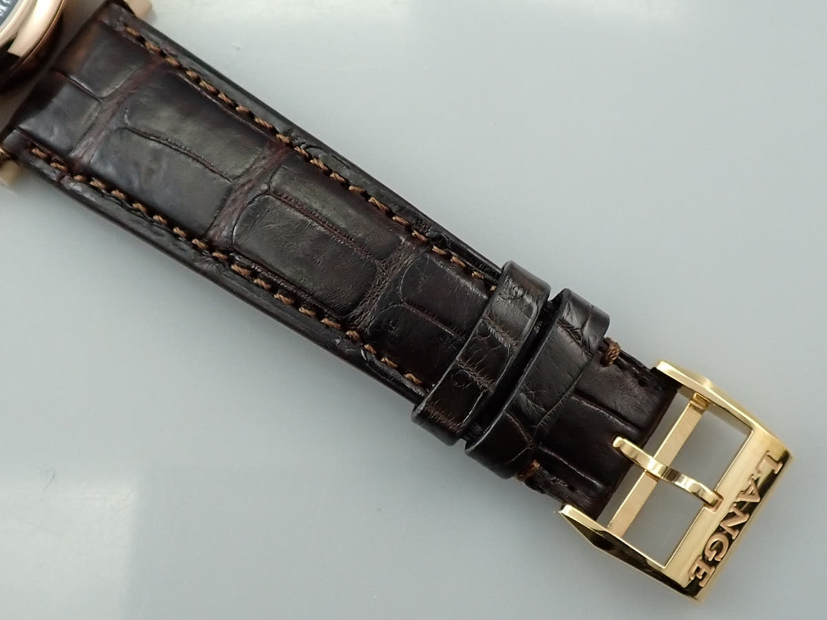 A. Lange &amp; Söhne 1815 Chronograph Ref.401.031 Black Dial Very Good Condition 8677LPFC