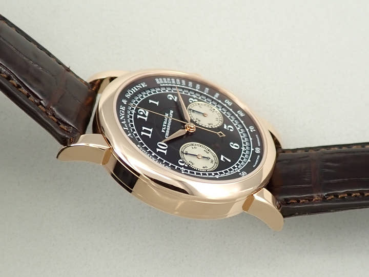 A. Lange &amp; Söhne 1815 Chronograph Ref.401.031 Black Dial Very Good Condition 8677LPFC