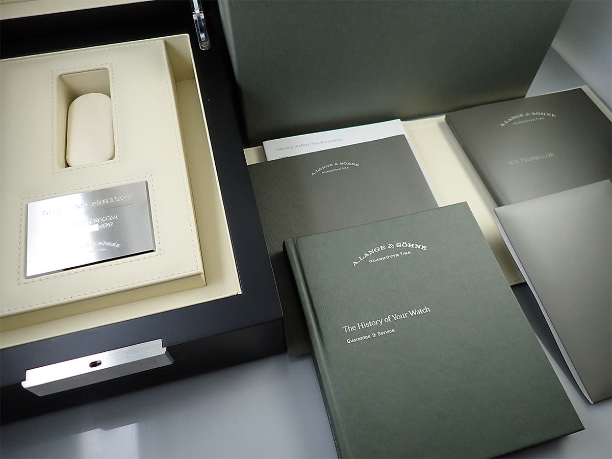 A. Lange &amp; Söhne 1815 Tourbillon Ref.730.025F Silver Dial Used J1PHCHZW