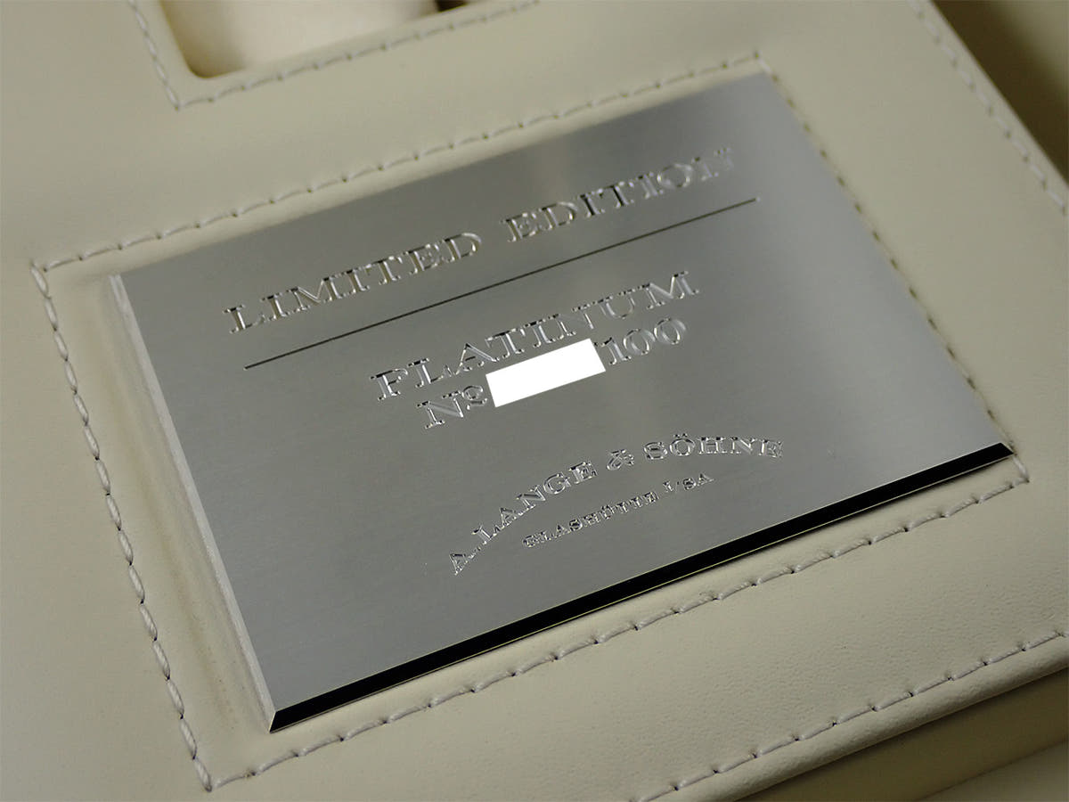 A. Lange &amp; Söhne 1815 Tourbillon Ref.730.025F Silver Dial Used J1PHCHZW