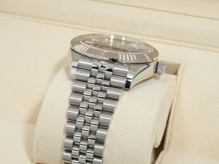 ロレックス スカイドゥエラー Ref.336934 ステンレススチール/ホワイトゴールド ブルー文字盤 ジュビリーブレスレット 美中古 ppypeew7