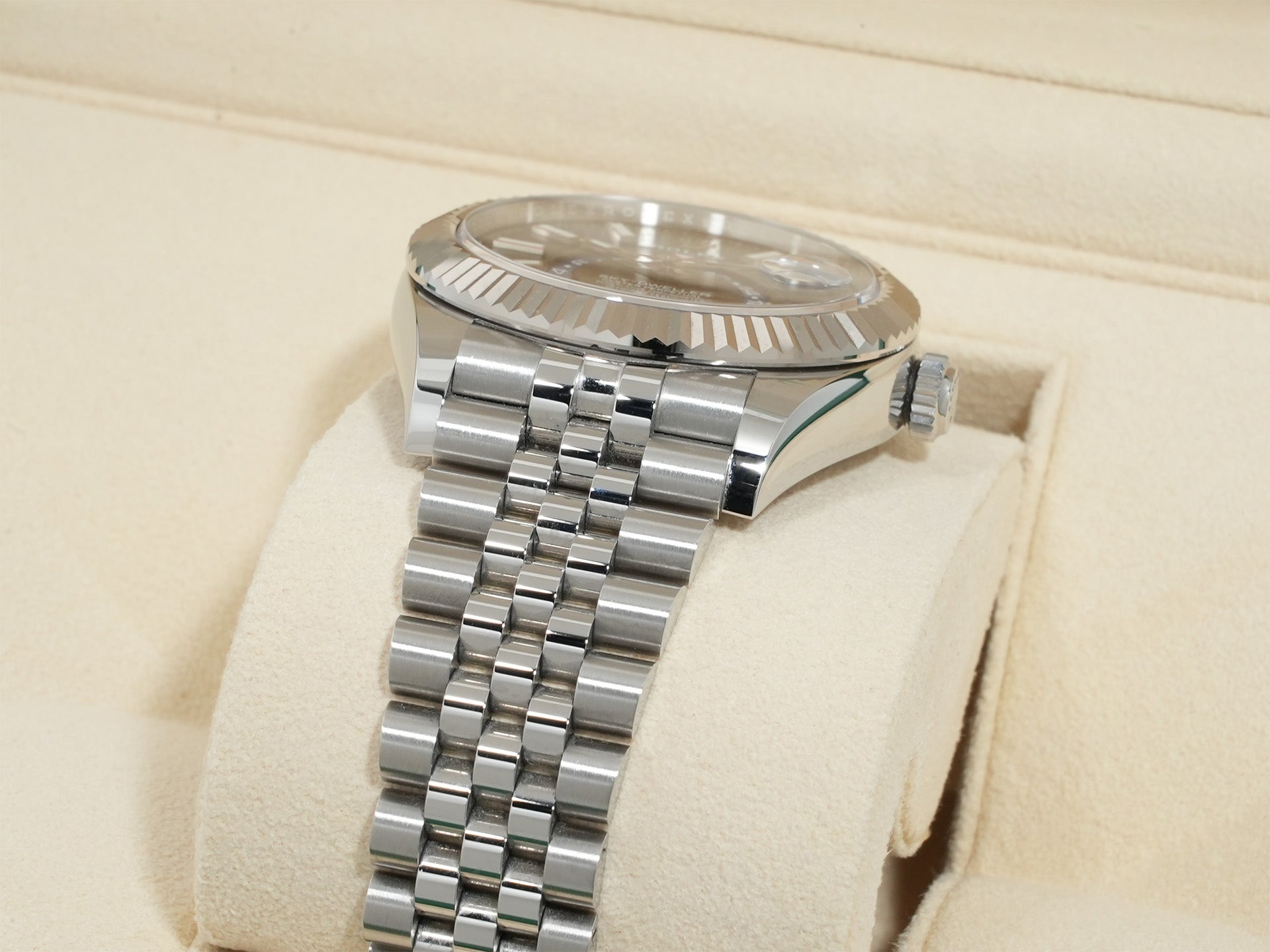 ロレックス スカイドゥエラー Ref.336934 ステンレススチール/ホワイトゴールド ブルー文字盤 ジュビリーブレスレット 美中古 ppypeew7