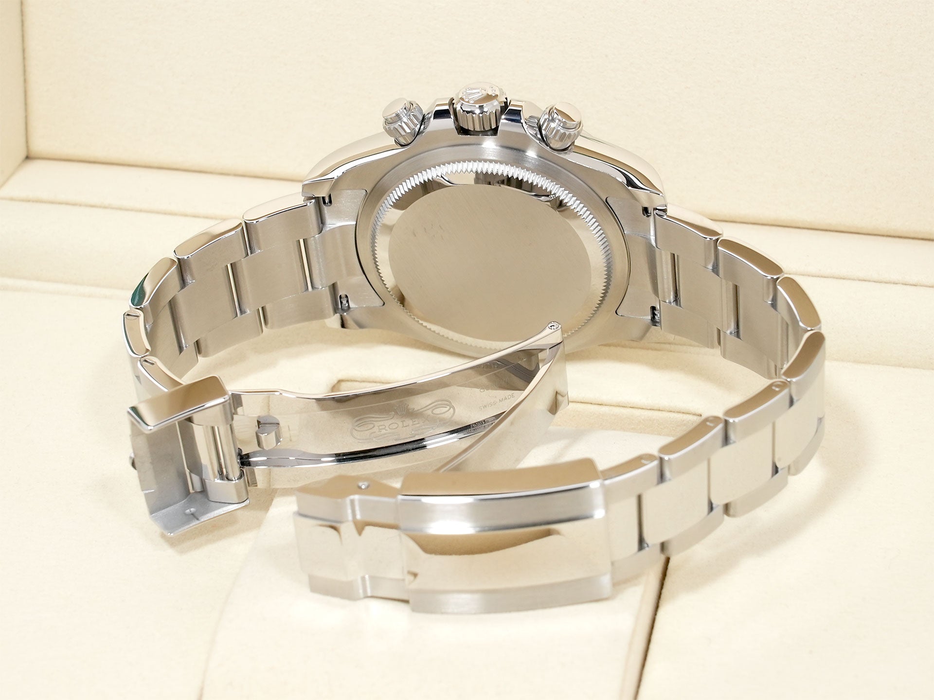 ロレックス デイトナ Ref.126500LN ステンレススチール ホワイト文字盤 未使用 2md2n5jg