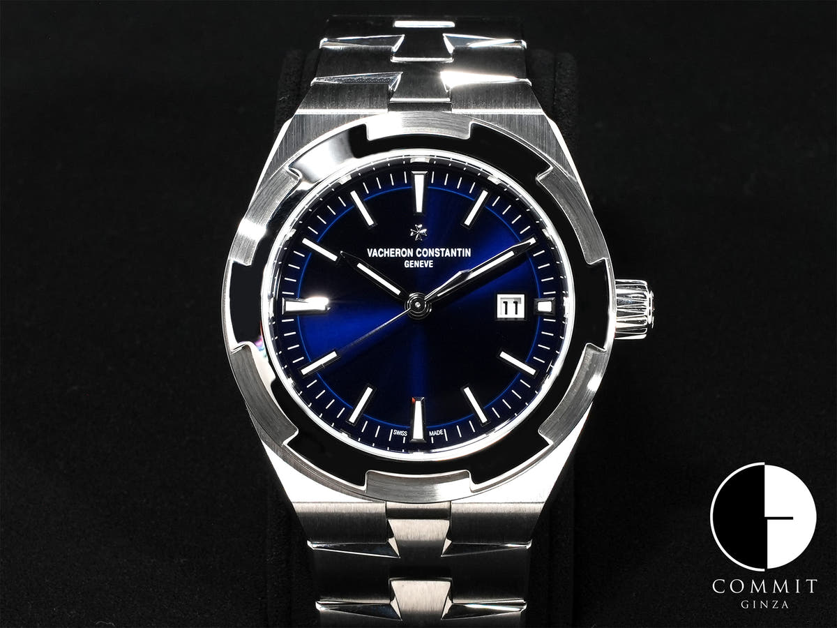 Vacheron Constantin Overseas Automatic Ref.4600V/200A-B980 Blue Dial Very Good Condition f54kfygm