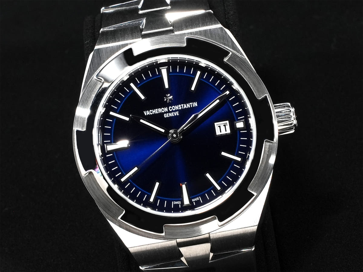 Vacheron Constantin Overseas Automatic Ref.4600V/200A-B980 Blue Dial Very Good Condition f54kfygm