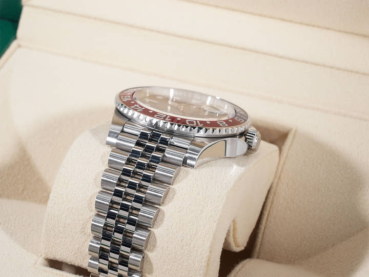 Rolex GMT-Master II Ref. 126710BLRO Stainless Steel Black Dial Jubilee Bracelet