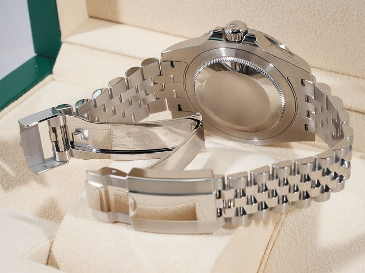 Rolex GMT-Master II Ref. 126710BLRO Stainless Steel Black Dial Jubilee Bracelet