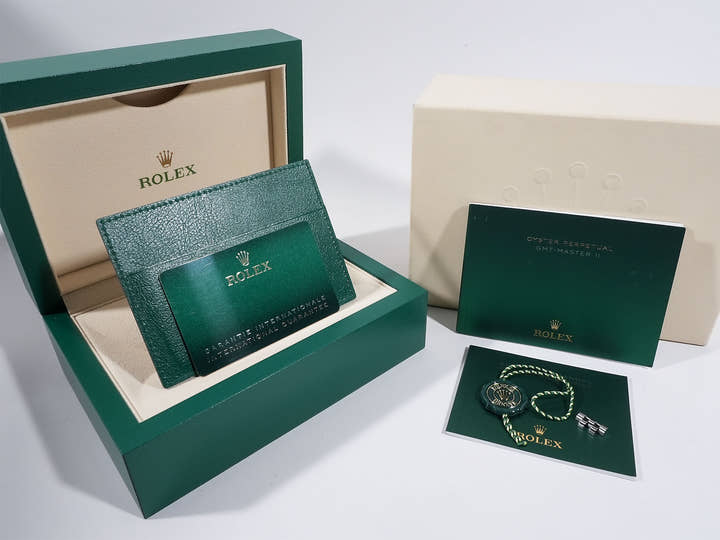 Rolex GMT-Master II Ref. 126710BLRO Stainless Steel Black Dial Jubilee Bracelet