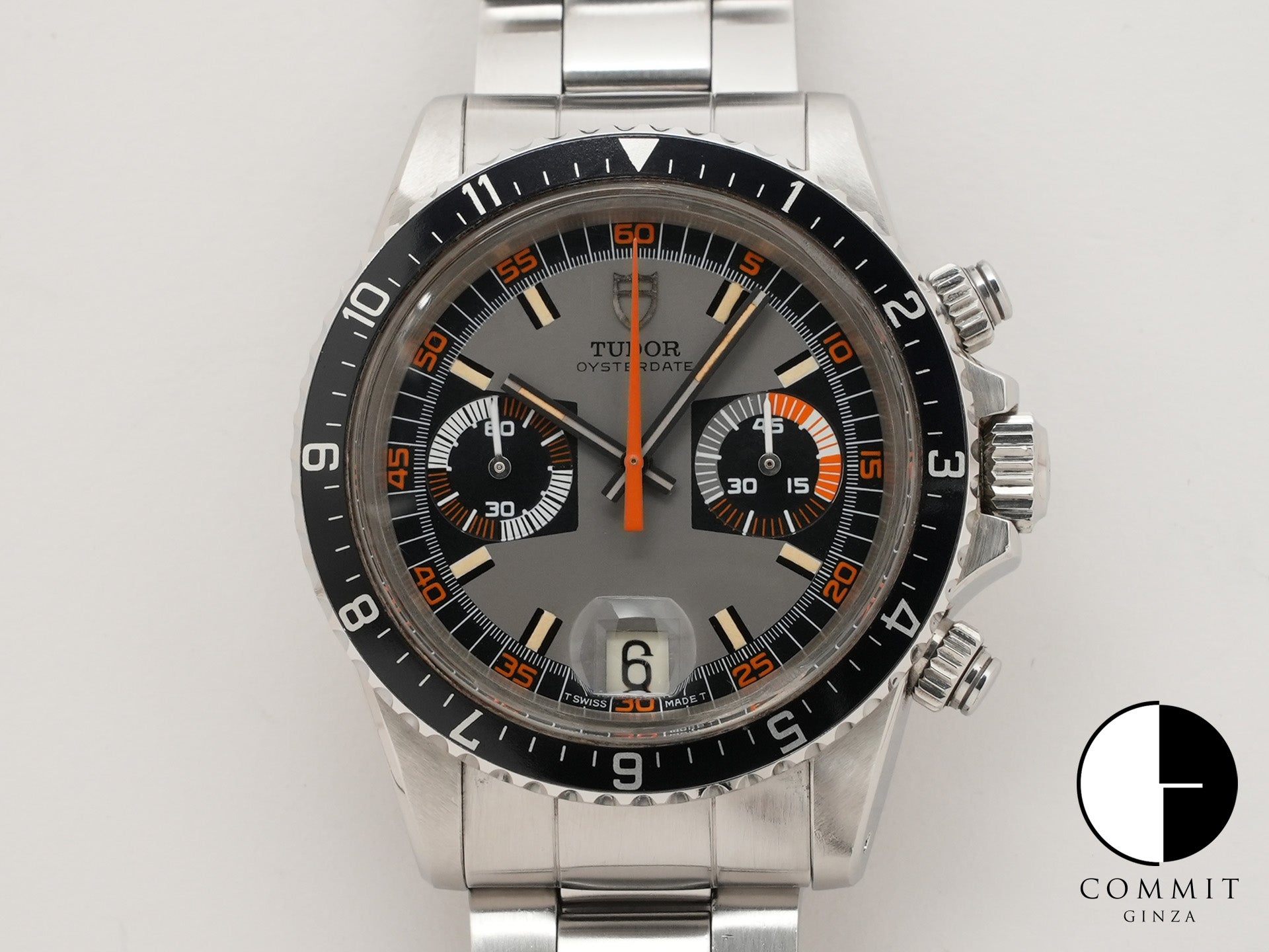 Tudor Monte Carlo Chronograph Ref.7169/0 SS Grey Dial