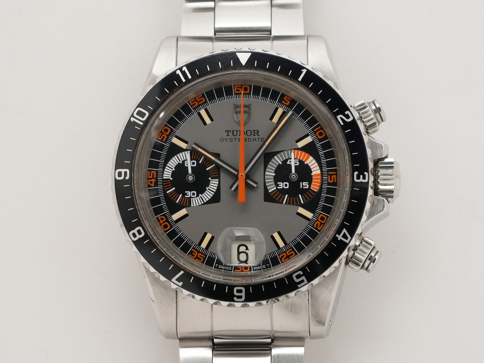 Tudor Monte Carlo Chronograph Ref.7169/0 SS Grey Dial