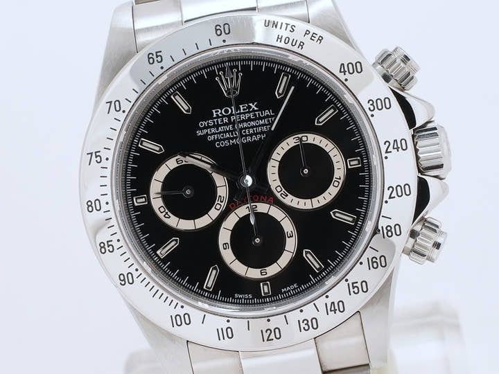ロレックス デイトナ エルプリメロ Ref.16520 ステンレススチール ブラック文字盤