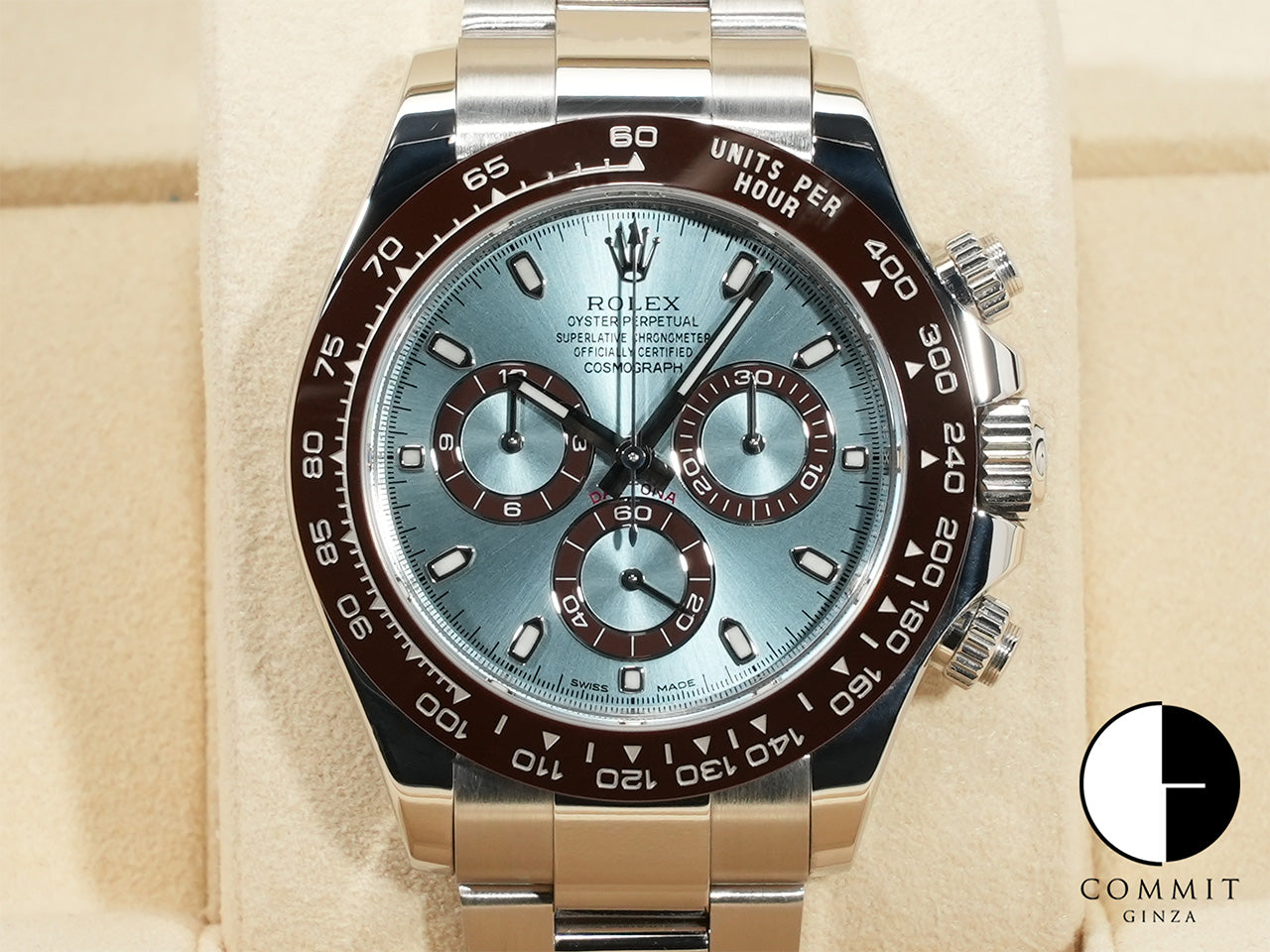 Rolex Daytona Ref.116506 PT Ice Blue Dial