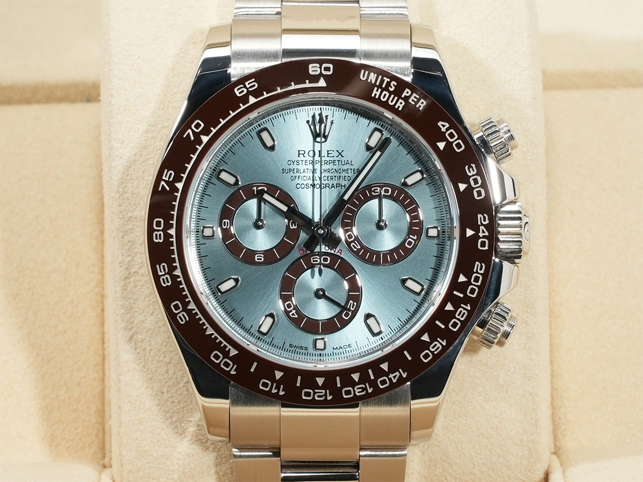 Rolex Daytona Ref.116506 PT Ice Blue Dial