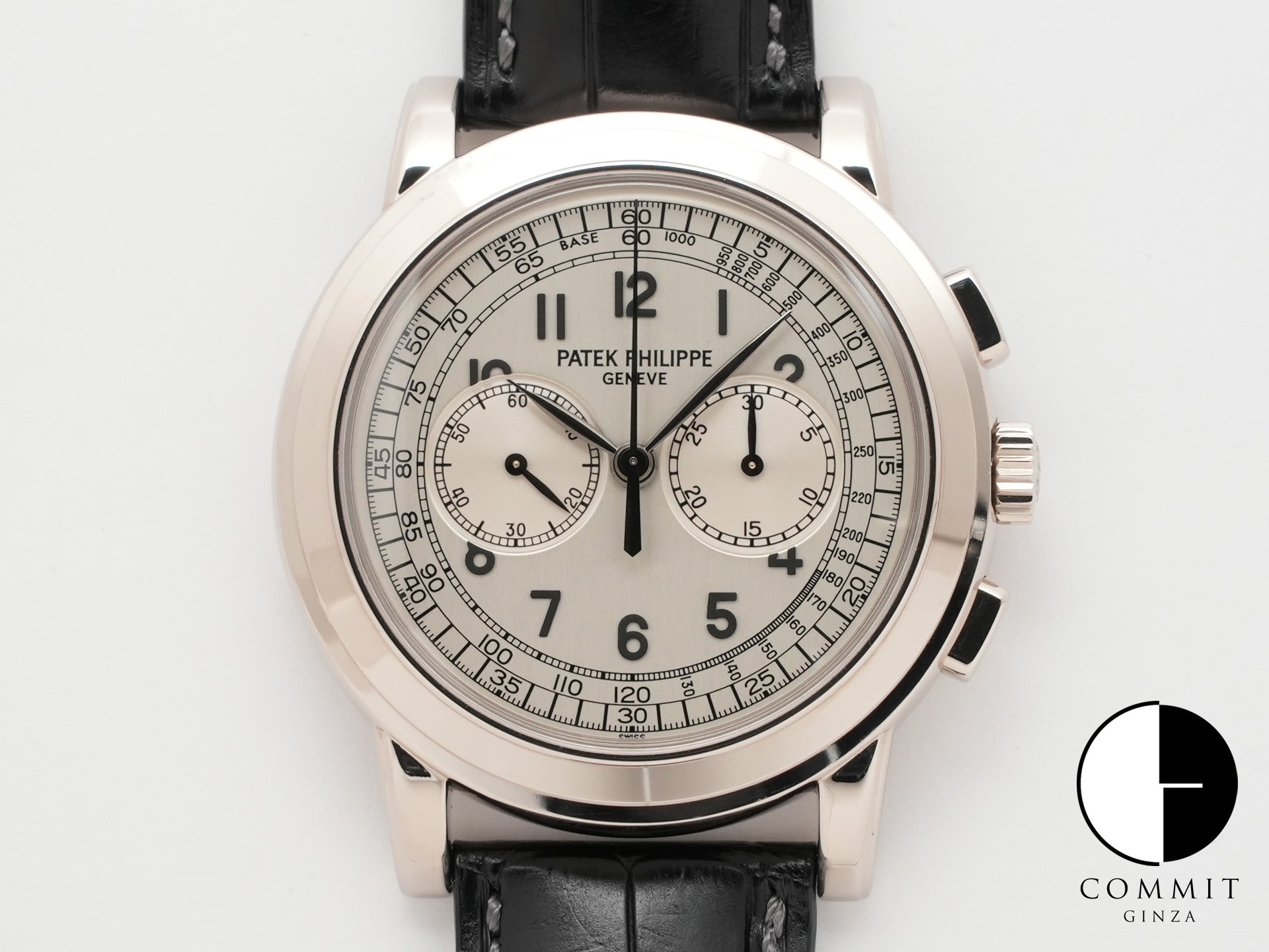 Patek Philippe Chronograph Ref.5070G-001 18KWG Silver Dial