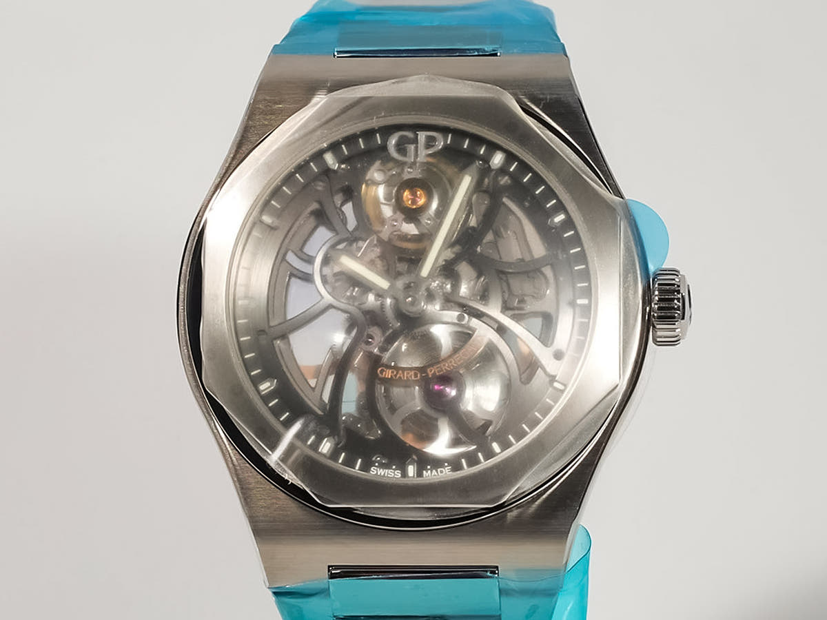 ジラールペルゴ ロレアート スケルトン Ref.81015-11-001-11A スケルトン文字盤 新品 MM8Y1820