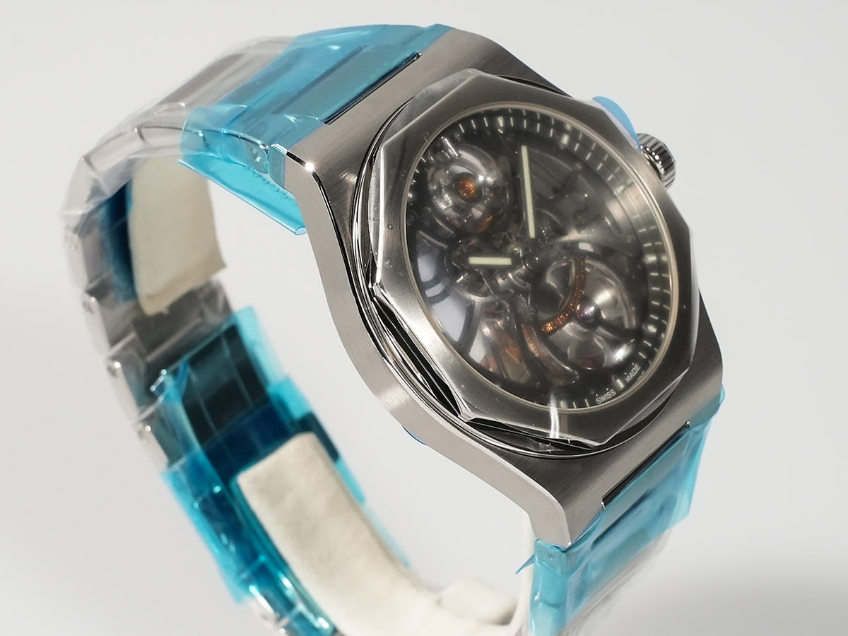 ジラールペルゴ ロレアート スケルトン Ref.81015-11-001-11A スケルトン文字盤 新品 MM8Y1820