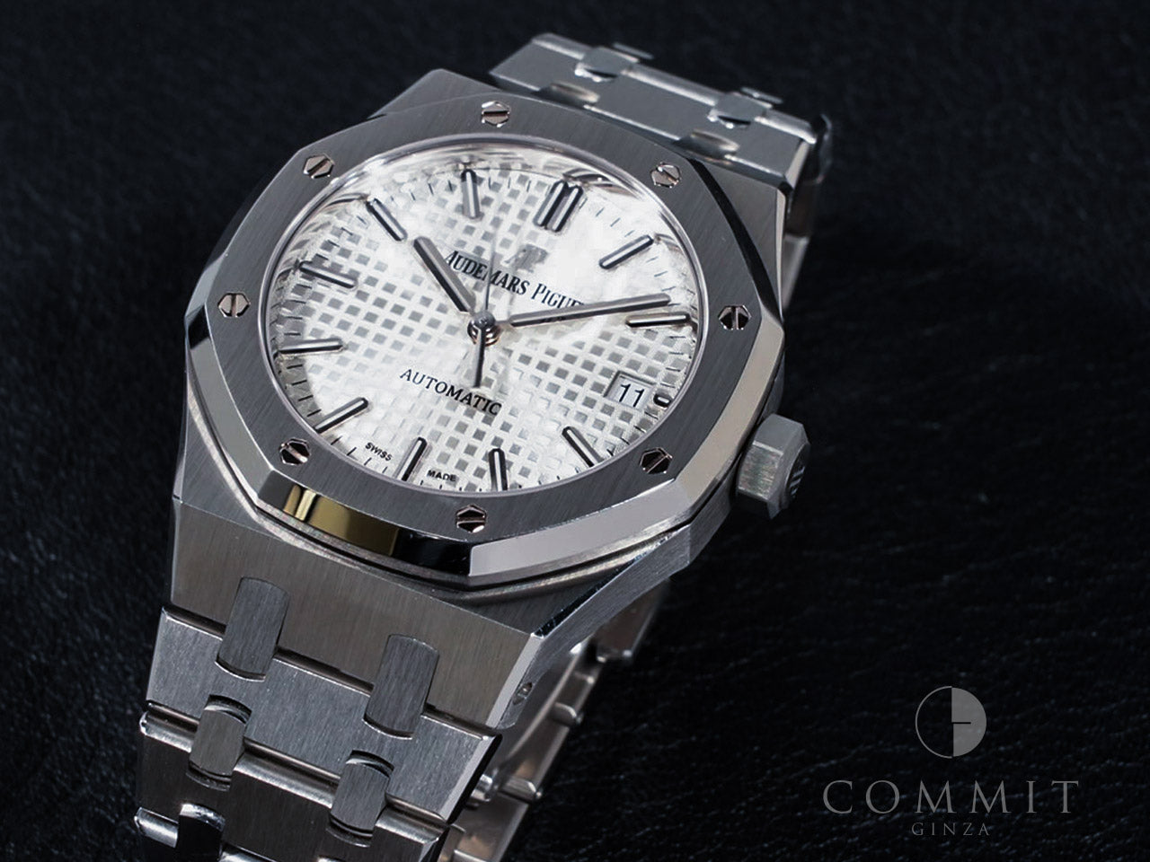 Audemars Piguet Royal Oak Automatic Ref.15450ST.OO.1256ST.01 SS Silver Dial