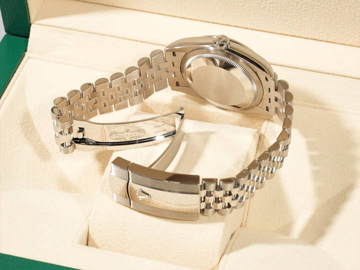 ロレックス デイトジャスト36 Ref.126200 ステンレススチール スレート文字盤 ジュビリーブレスレット