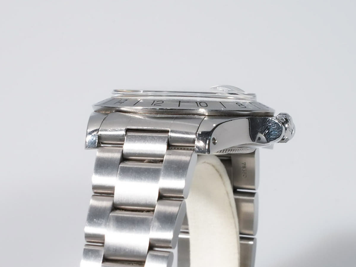 ロレックス エクスプローラーII Ref.1655 ブラック文字盤 中古 V4R9X662