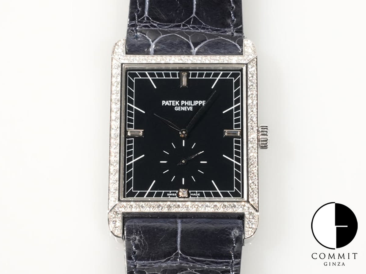 Patek Philippe Gondolo Ref. 5112G-001 White Gold Black Dial