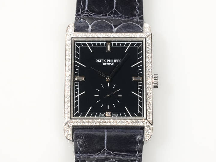 Patek Philippe Gondolo Ref. 5112G-001 White Gold Black Dial