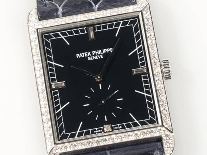 Patek Philippe Gondolo Ref. 5112G-001 White Gold Black Dial