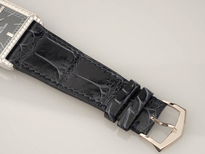 Patek Philippe Gondolo Ref. 5112G-001 White Gold Black Dial