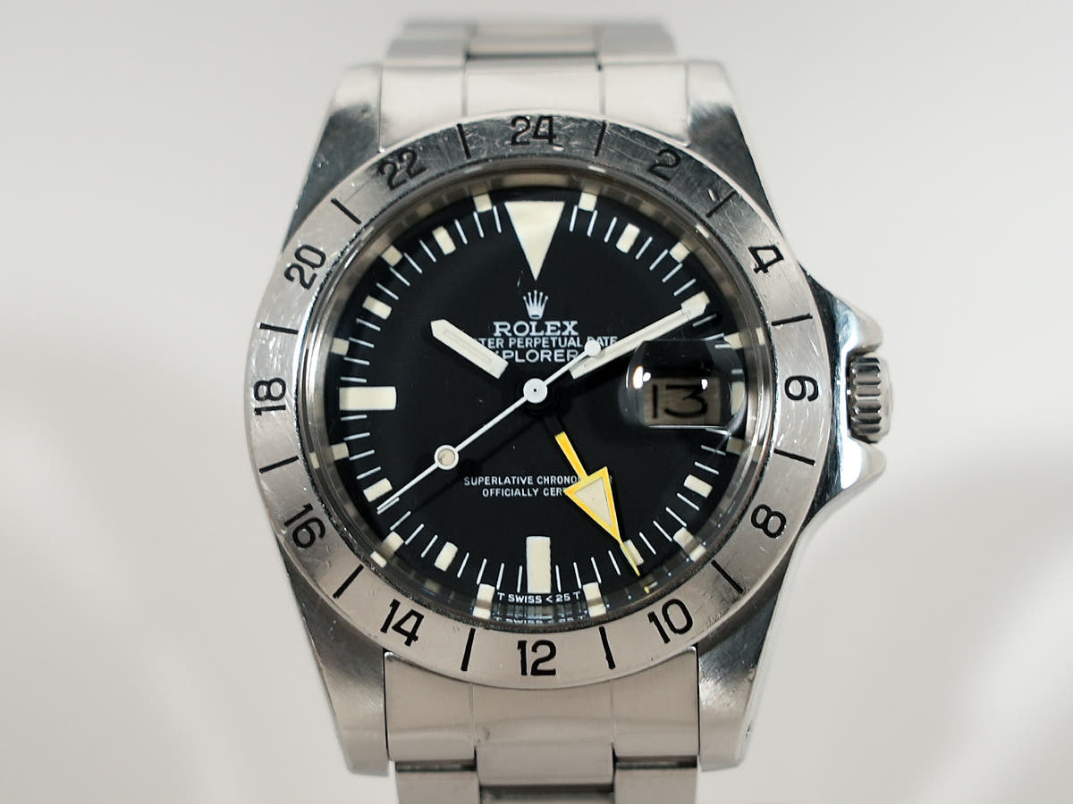 ロレックス エクスプローラーII Ref.1655 ブラック文字盤 中古 F7Y3MJVJ