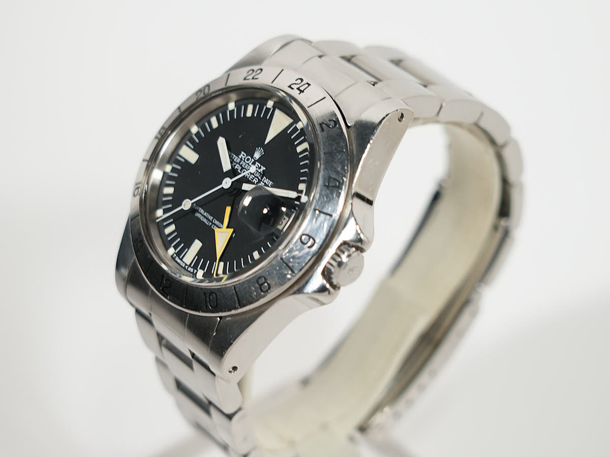 ロレックス エクスプローラーII Ref.1655 ブラック文字盤 中古 F7Y3MJVJ
