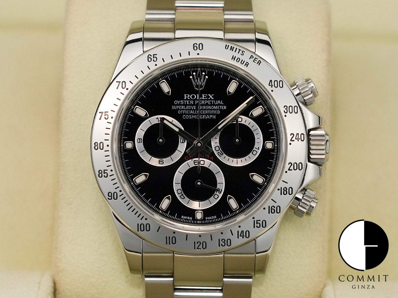 Rolex Daytona Ref.116520 SS Black Dial