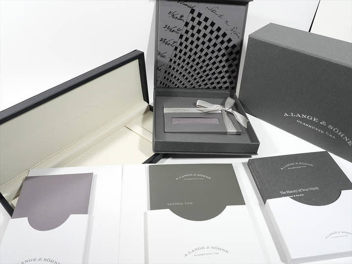 A.ランゲ＆ゾーネ サクソニア フラッハ Ref.201.033 シルバー文字盤 極美品 pwpstouo