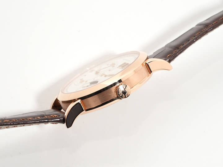 A. Lange &amp; Söhne Lange 1 Moon Phase Ref.192.032 Silver Dial Excellent Condition x33239vy