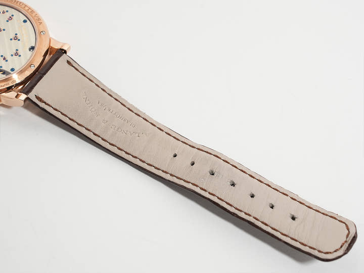 A. Lange &amp; Söhne Lange 1 Moon Phase Ref.192.032 Silver Dial Excellent Condition x33239vy