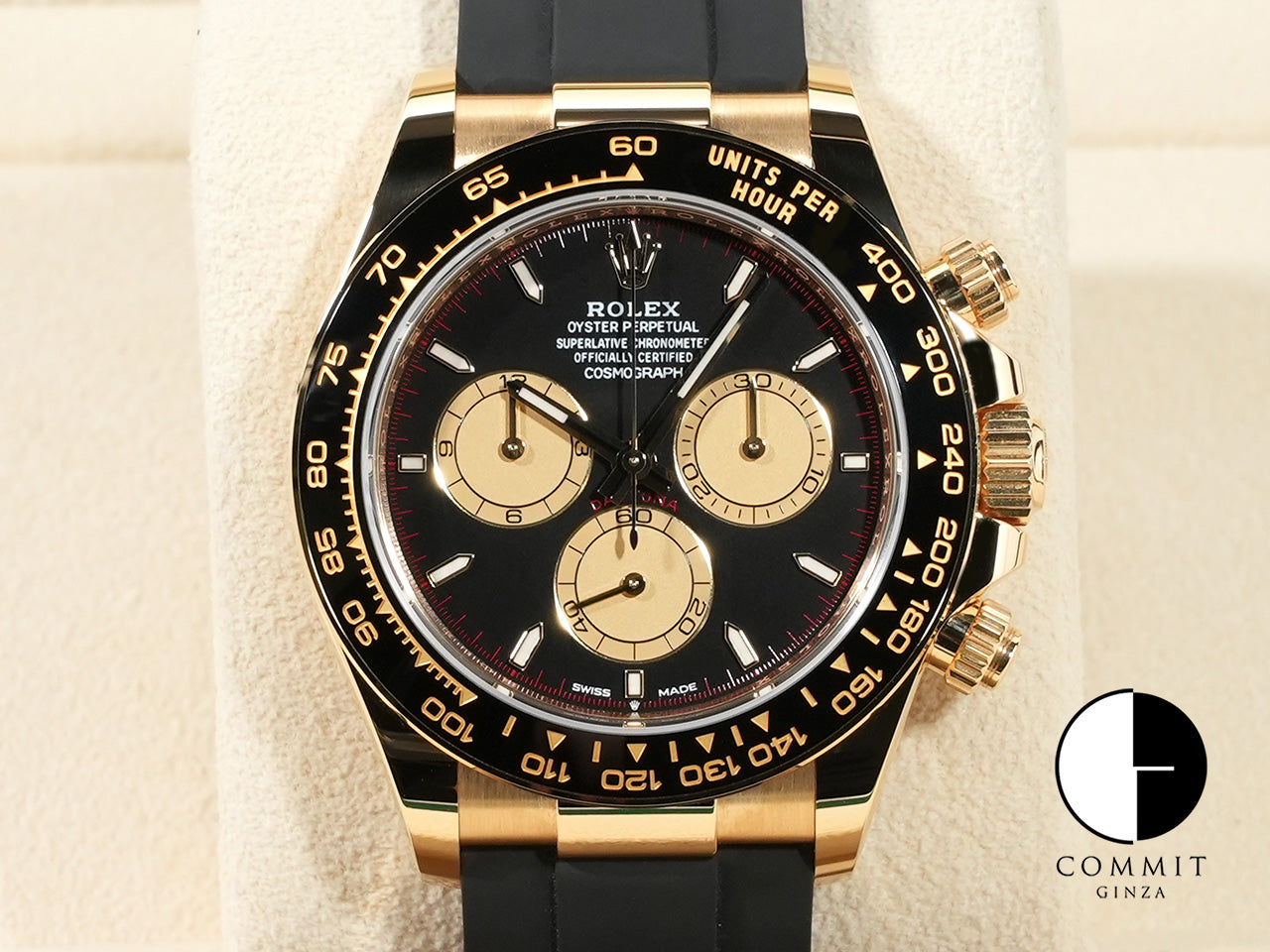 Rolex Daytona Ref.126518LN 18KYG Black/Champagne Dial